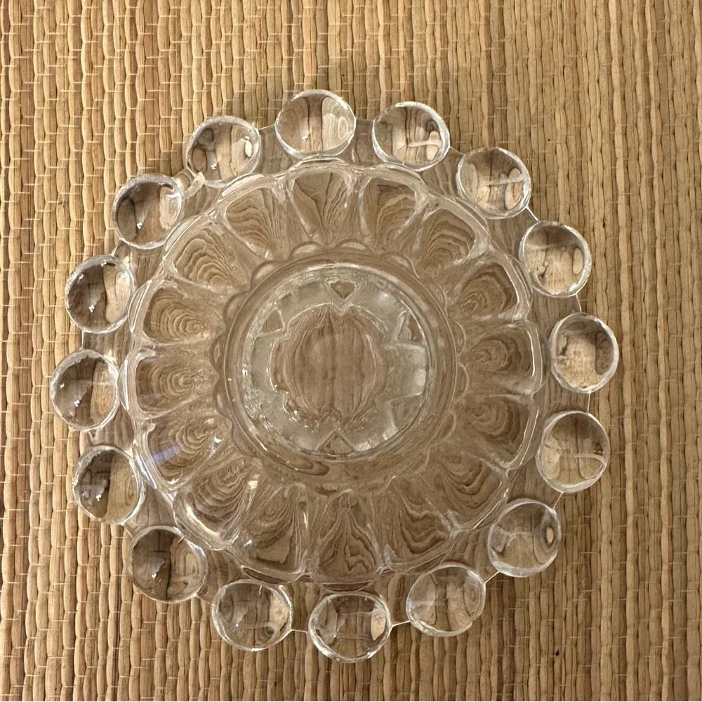Anchor Hocking Vintage Taper Candle Holder (set of two) Berwick Boopie Glass